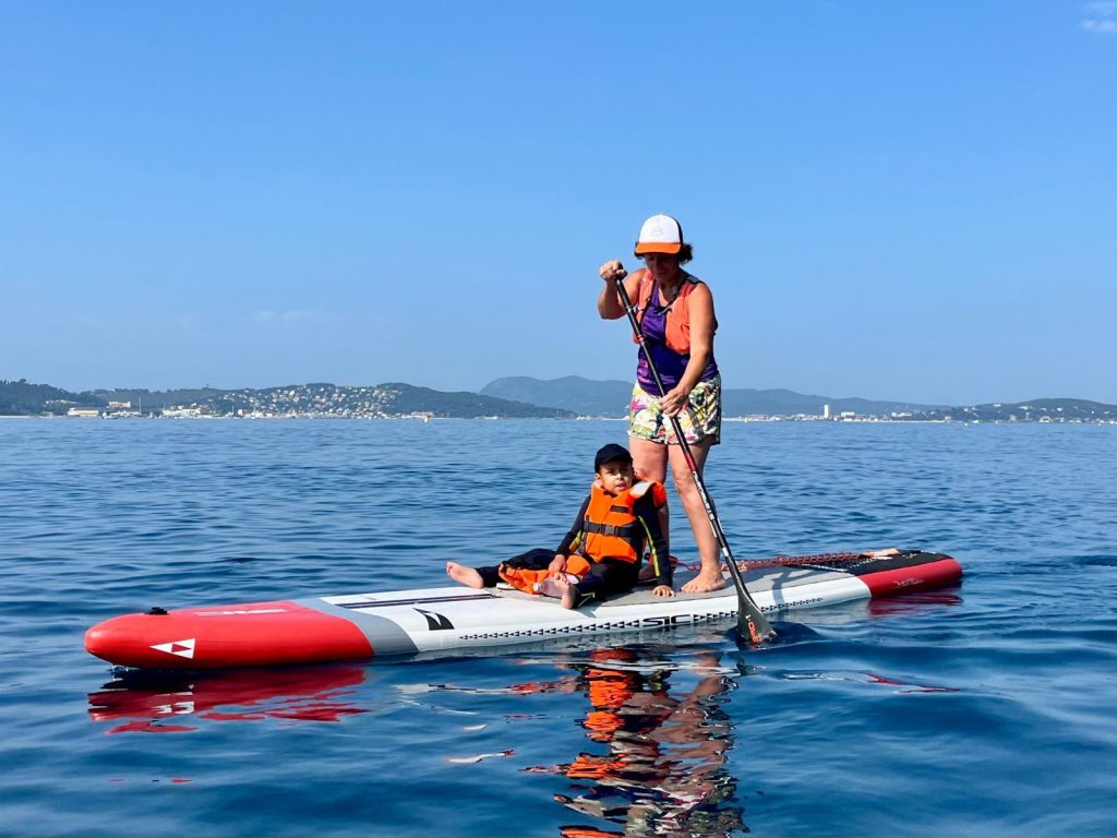 paddle inclusion handicap Toulon Paddle Bleu YCT