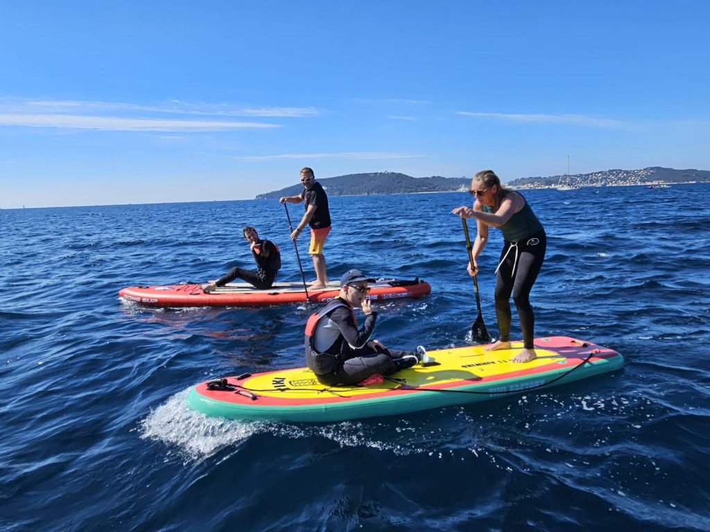 paddle inclusion handicap Toulon Paddle Bleu YCT